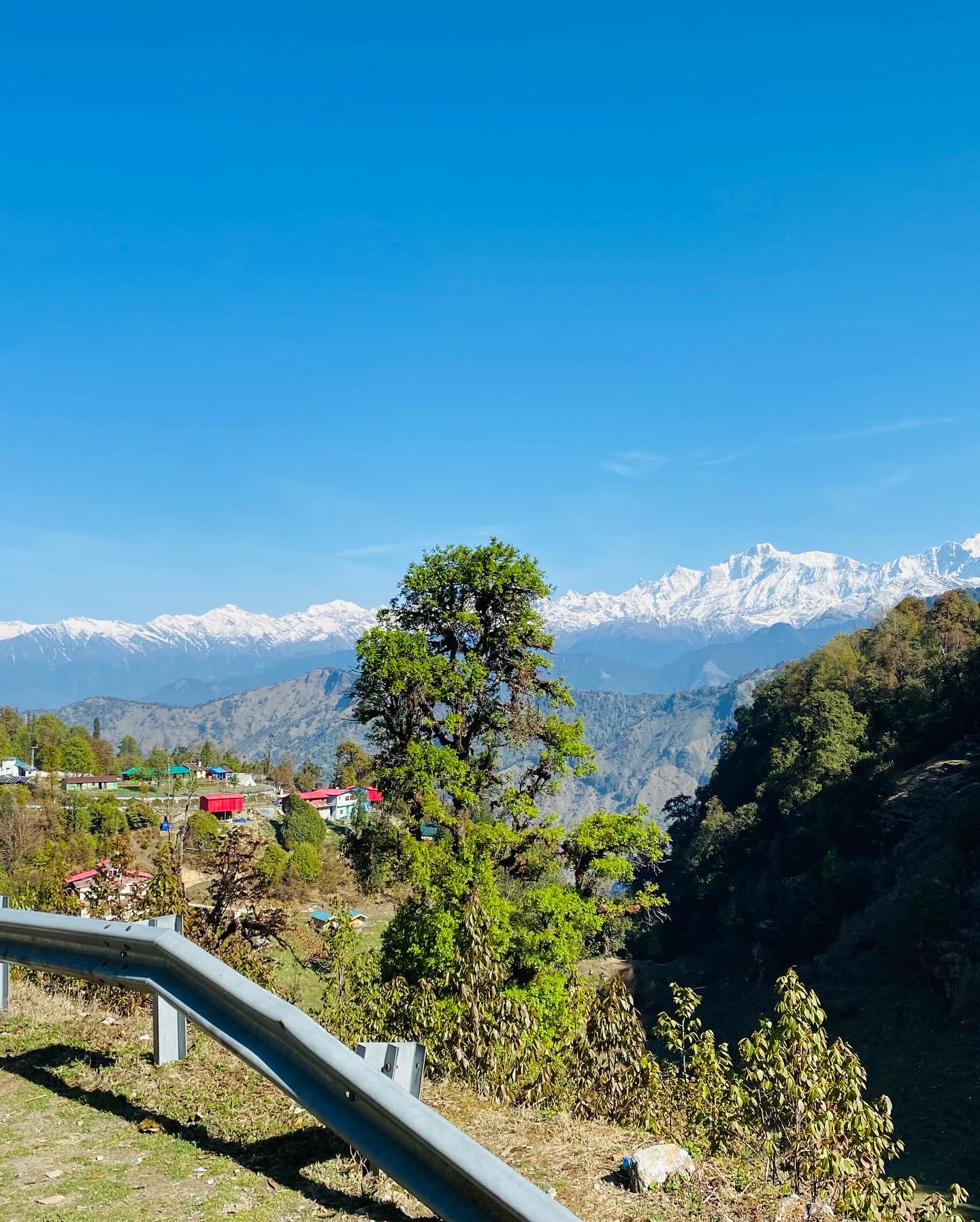 Photo of the Himaliyan Range,Tungnath